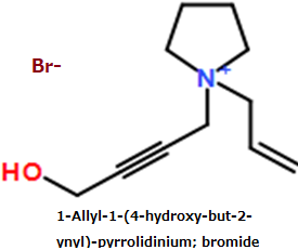 CAS#1-Allyl-1-(4-hydroxy-but-2-ynyl)-pyrrolidinium; bromide